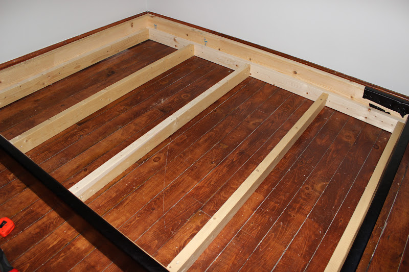 how to make a box bed frame